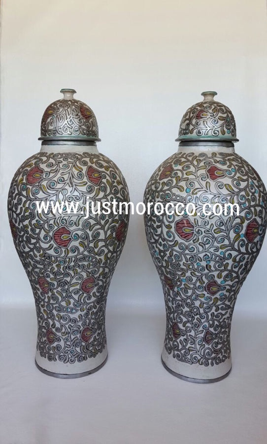 Mamounia Silver Pair 