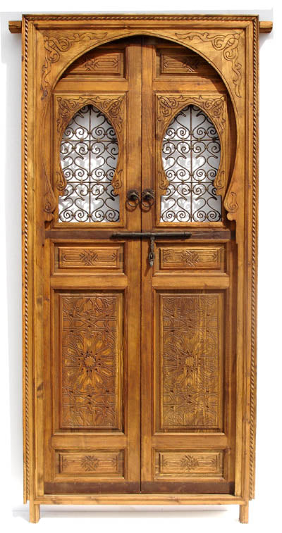 Moroccan double door