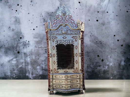 Damascus mother of pearl armoire