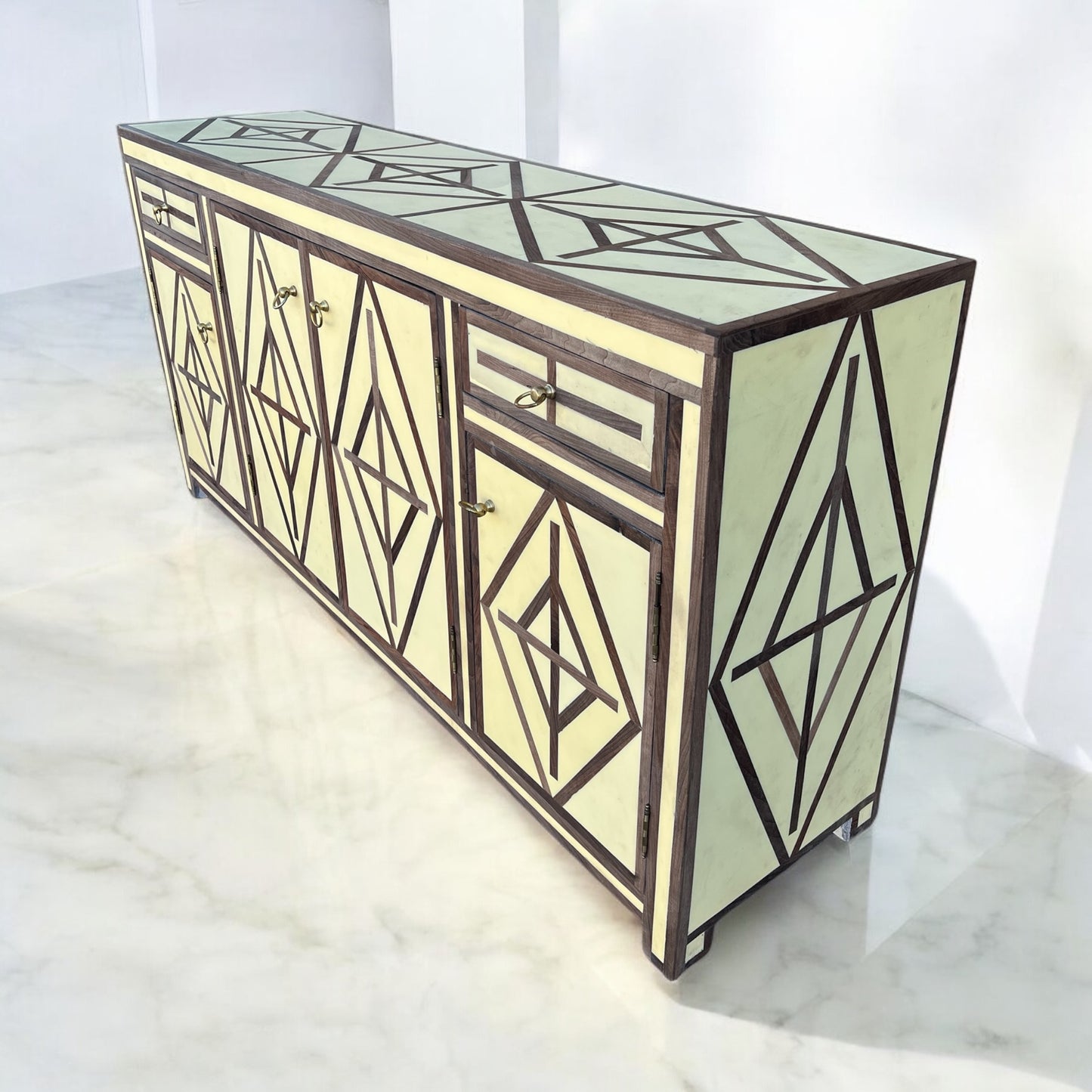 Handmade Moroccan credenza