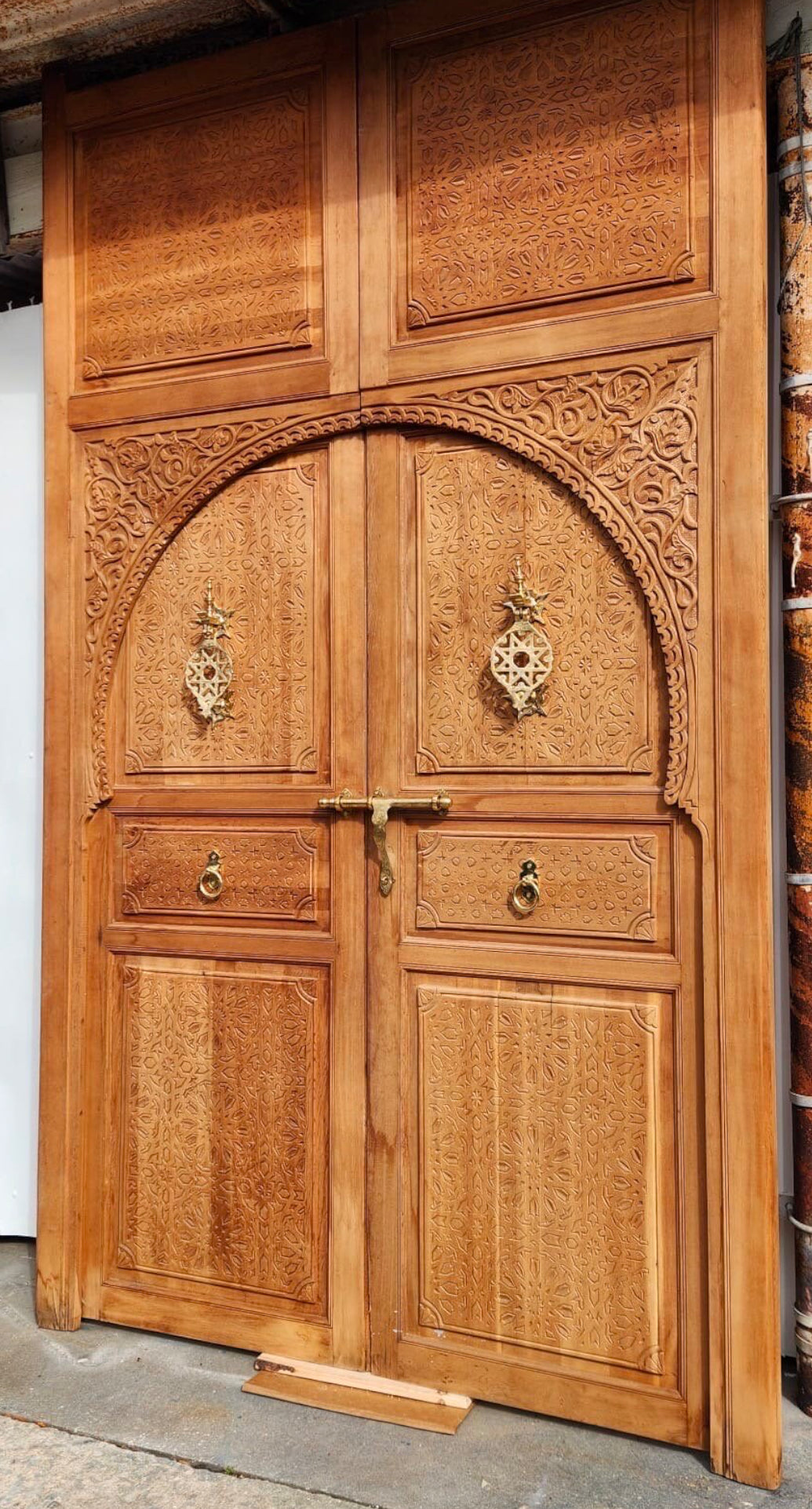 Large moorish door