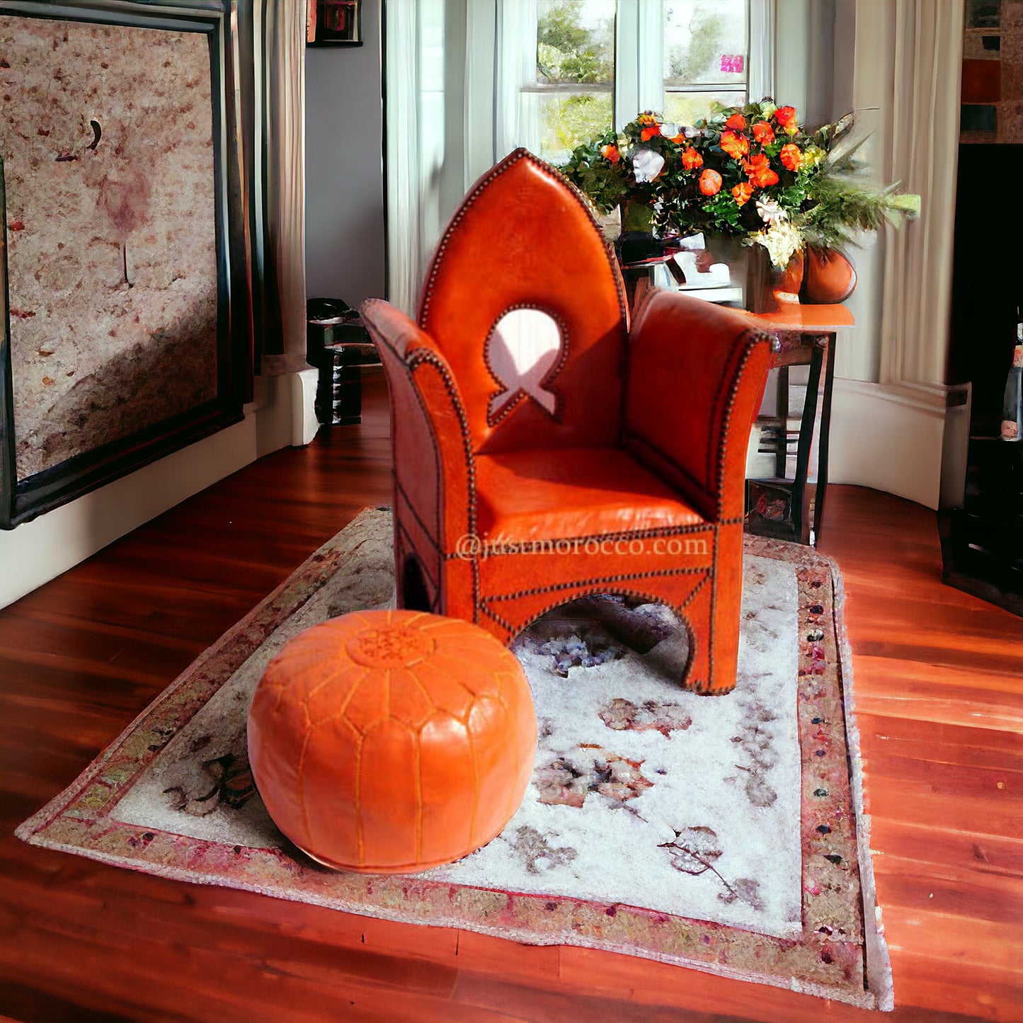 Alhambra orange chair