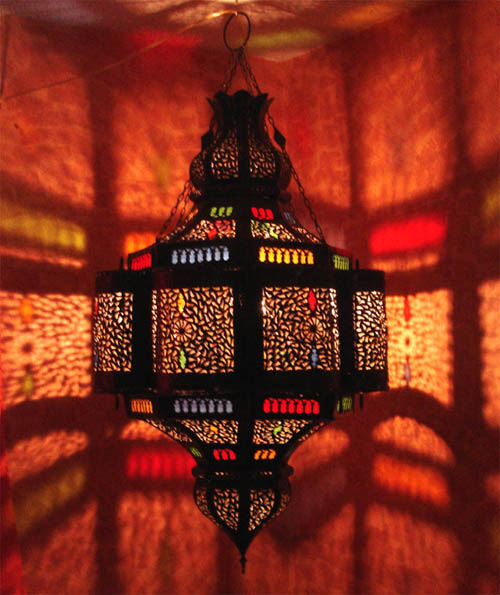 Moroccan large chandelier