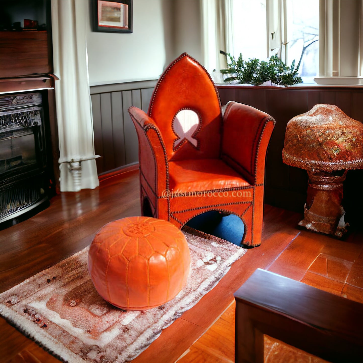 Alhambra orange chair