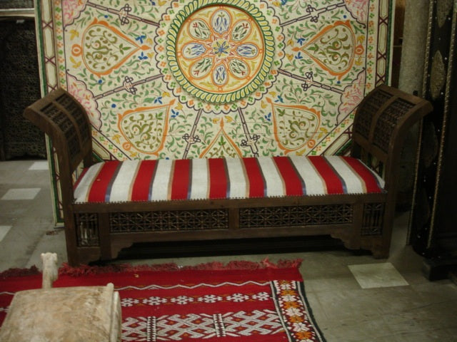 Moroccan Arabesque bench – Justmorocco