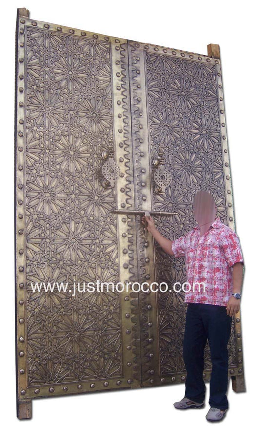 Pasha brass door