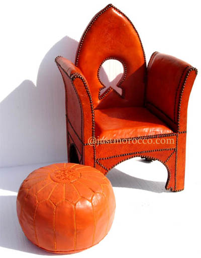 Alhambra orange chair