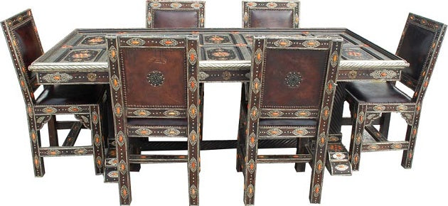 Moroccan dining room set