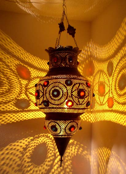 Palace copper chandelier