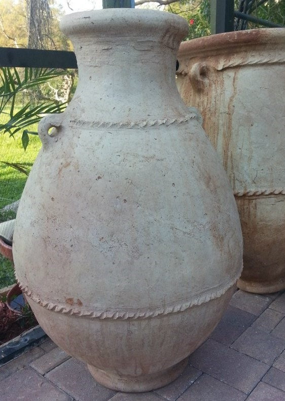 Moroccan garden terracotta pot