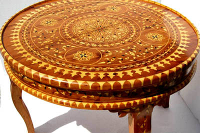 Mogador thuya table